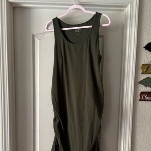 Universal Thread Dark Green Midi Dress
